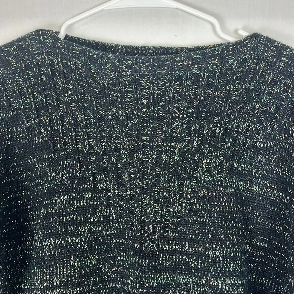 Vintage Black Shimmer Meister Sweater